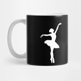 Ballet Ballerina - silhouette Mug